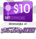DriveThruFiction $10 Gift Certificate/Account Deposit