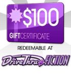 DriveThruFiction $100 Gift Certificate/Account Deposit