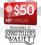 Storytellers Vault $50 Gift Certificate/Account Deposit