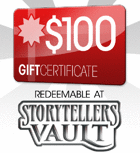 Storytellers Vault $100 Gift Certificate/Account Deposit