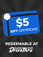 DriveThruComics $5 Gift Certificate/Account Deposit