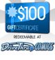 DriveThruComics $100 Gift Certificate/Account Deposit