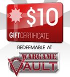 WargameVault $10 Gift Certificate/Account Deposit