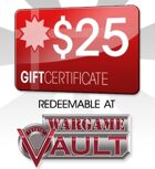 WargameVault $25 Gift Certificate/Account Deposit