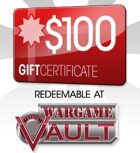 WargameVault $100 Gift Certificate/Account Deposit