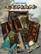 Conan: Dens of Iniquity & Streets of Terror Geomorphic Tile Set