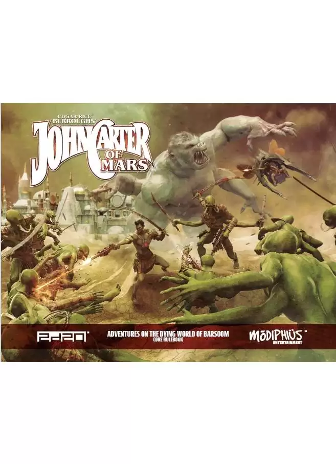 Modiphius – John Carter Of Mars: Dotar Sojat Era Supplemental Rulebook – Manuale Espansione Gioco Di Ruolo In Inglese - 2