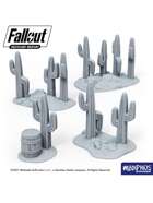 Fallout: Wasteland Warfare - Print at Home - Cacti Stands STL