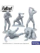 Fallout: Wasteland Warfare - Print at Home - Scorched Statues STL