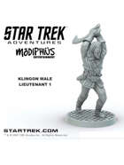 Star Trek Adventures - Print At Home - TNG Klingon Male Lieutenant 1