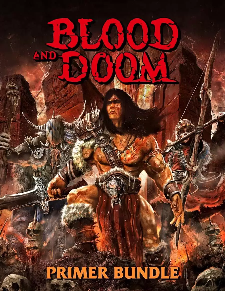 Blood and Doom Primer Bundle - Modiphius | Other Products