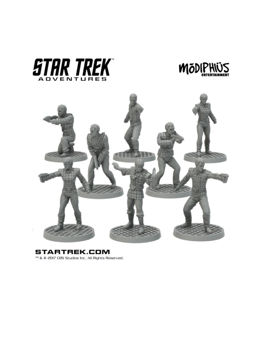 Star Trek Adventures - Print at Home - Miniatures TNG Romulan Strike ...