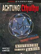Achtung! Cthulhu - Mysteries of the Manor PDF FREE!