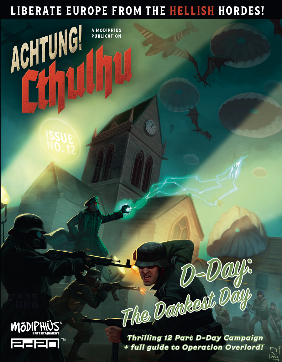 Achtung! Cthulhu 2d20 - D-Day: The Darkest Day - Modiphius | Achtung ...