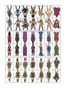 Paper Minis - Cultists