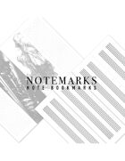 Notemarks Musical Stave bookmarks