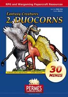 Fantasy Creatures - Set2: Duocorns