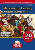 Ancient Warriors Set 4 - Macedonian Cavalry