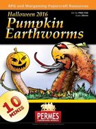 Pumpkin Earthworms - Halloween 2016