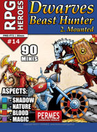 Mounted Dwarf Beast Hunters - RPG HEROES 14