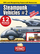 Steampunk Vehicles Set 2