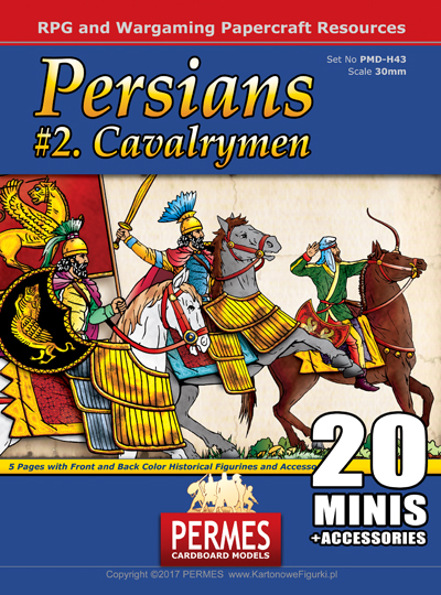 Persian Cavalry - Ancient Warriors - PERMES | Historical Series |  DriveThruRPG