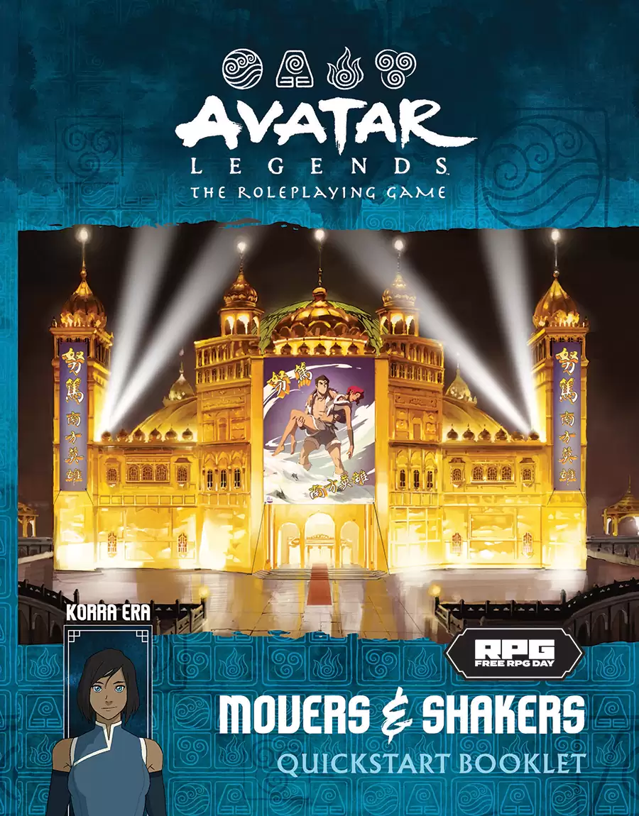 Movers & Shakers Quickstart - Magpie Games | Avatar Legends: The ...
