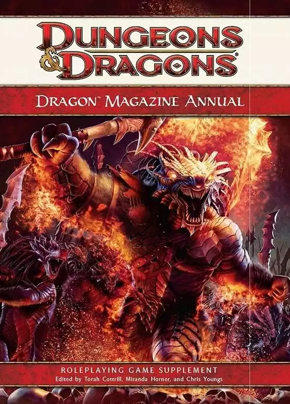 アート・デザイン・音楽 D&D 4e Dragon Magazine Annual Dragon Magazine Annual, Vol. 1 (4e) - Wizards of the Coast