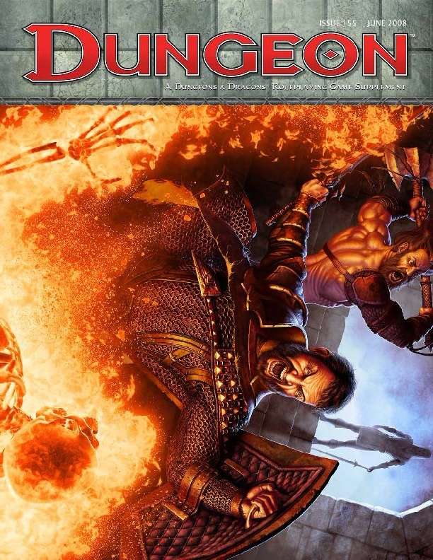 Dungeon #155 (4e) - Wizards of the Coast | Dungeons & Dragons 4e