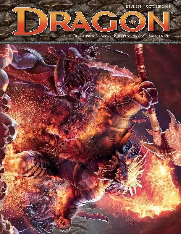 アート・デザイン・音楽 D&D 4e Dragon Magazine Annual Dragon #368 (4e) - Wizards of the Coast | Dungeons & Dragons 4e