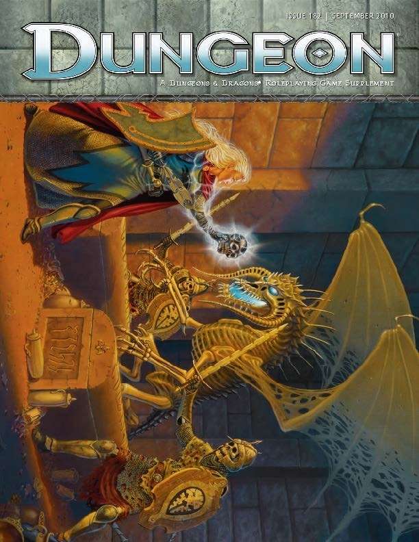 Dungeon #182 (4e) - Wizards of the Coast | Dungeons & Dragons 4e