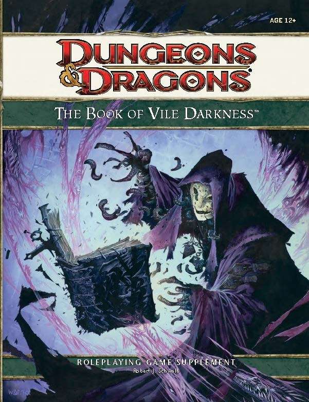 Book of Vile Darkness (4e) - Wizards of the Coast | Dungeons &amp; Dragons 4e | Dungeons &amp; Dragons ...