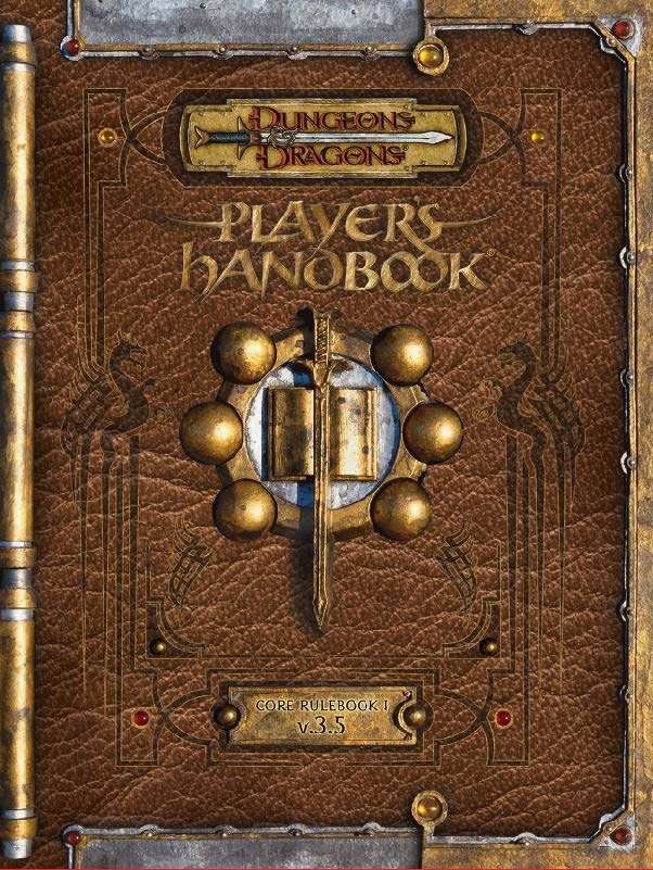 Dungeons and Dragons Player's Handbook offers 3rd edition