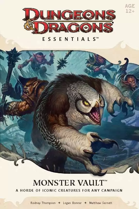 Dungeons & Dragons Essentials: Monster Vault (4e) - Wizards