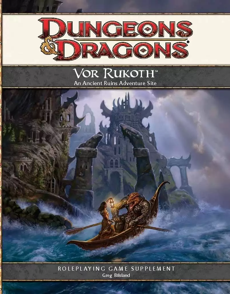 Vor Rukoth: An Ancient Ruins Adventure Site (4e) - Wizards