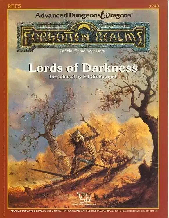 REF5 Lords of Darkness (1e) - Wizards of the Coast | Forgotten