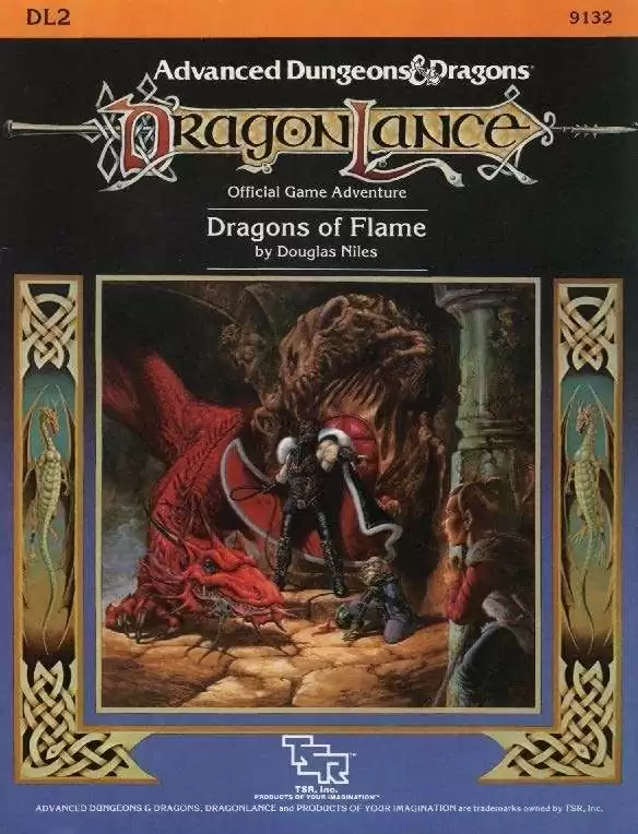 DL2 Dragons of Flame (1e) - Wizards of the Coast | Dragonlance