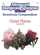 MC8 Monstrous Compendium Outer Planes Appendix (2e)