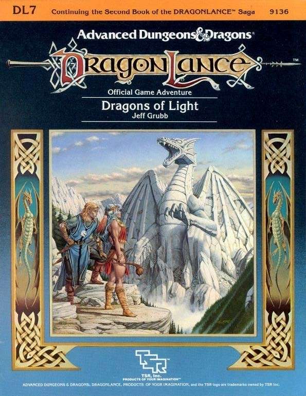 DL12 Dragons of Faith, DragonLance Module, TSR outlet 9133 - COMPLETE UNPUNCHED