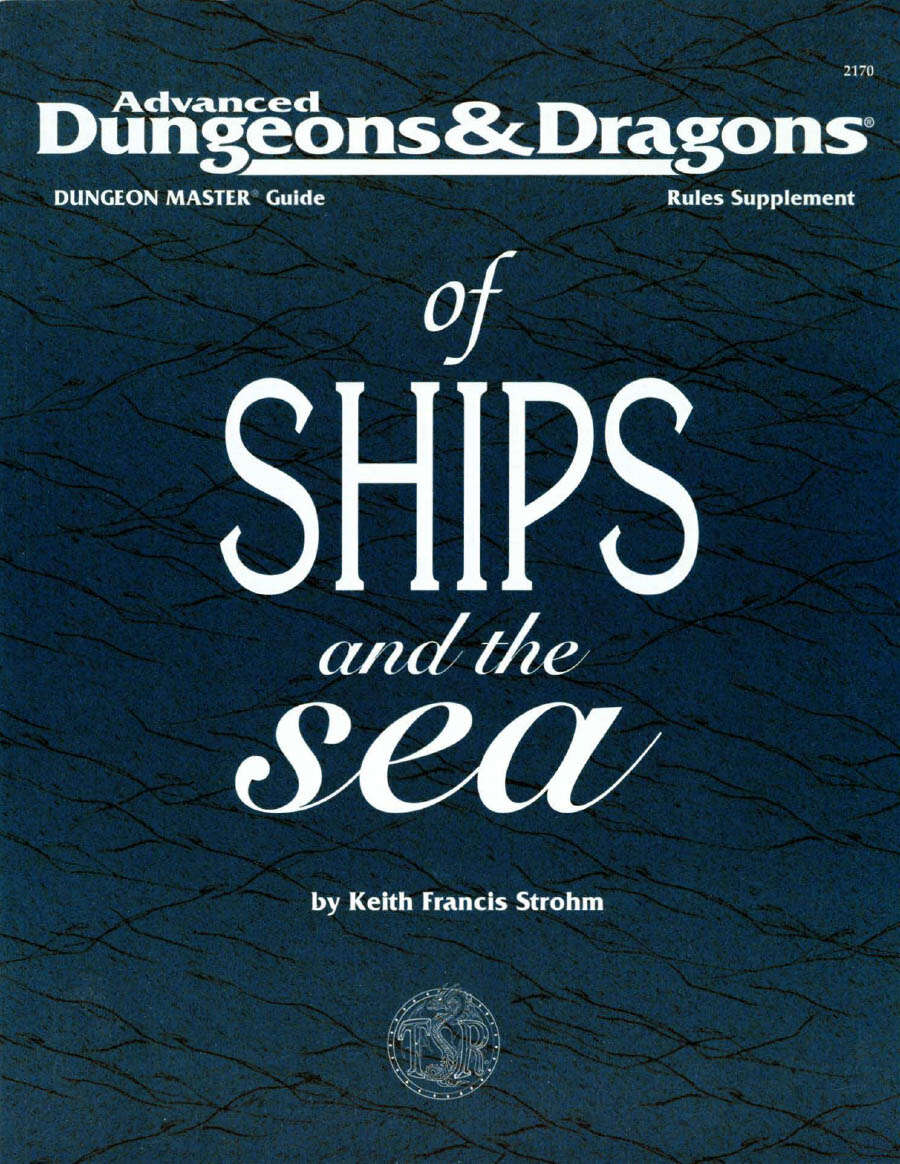 DMGR9 Of Ships and the Sea (2e) - Wizards of the Coast | AD&D 2nd