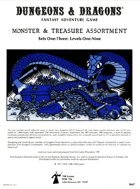 D&D Monster & Treasure Assortment Sets One to Three