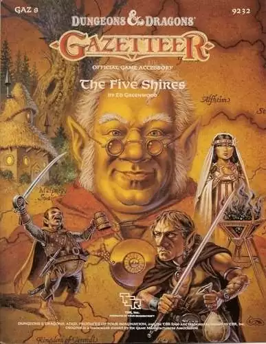 GAZ8 The Five Shires (Basic) - Wizards of the Coast | D&D Basic 