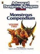 MC2 Monstrous Compendium Volume Two (2e)