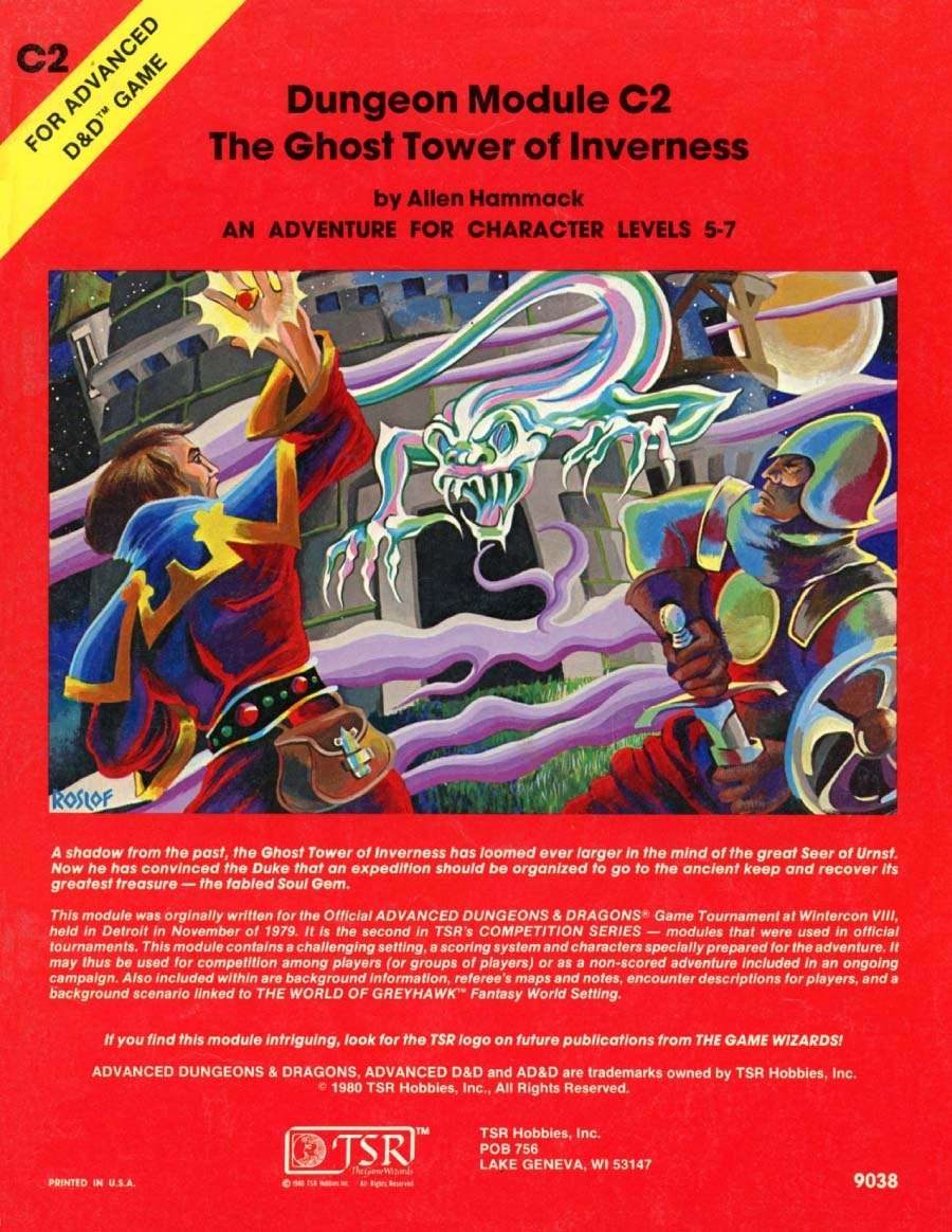 C2 The Ghost Tower of Inverness (1e)