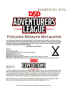 DDEX2-08 Foulness Beneath Mulmaster (5e)