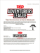 DDEX3-03 The Occupation of Szith Morcane (5e)