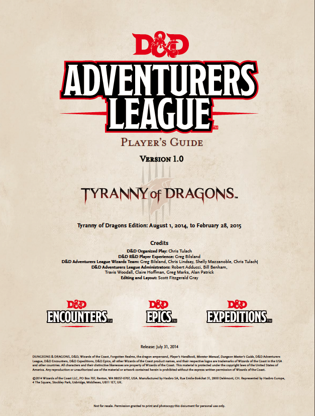 DDEX1 Tyranny of Dragons Complete Bundle [BUNDLE] - Wizards of the
