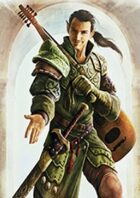 Pregen Characters: Half-Elf Bard (5e)