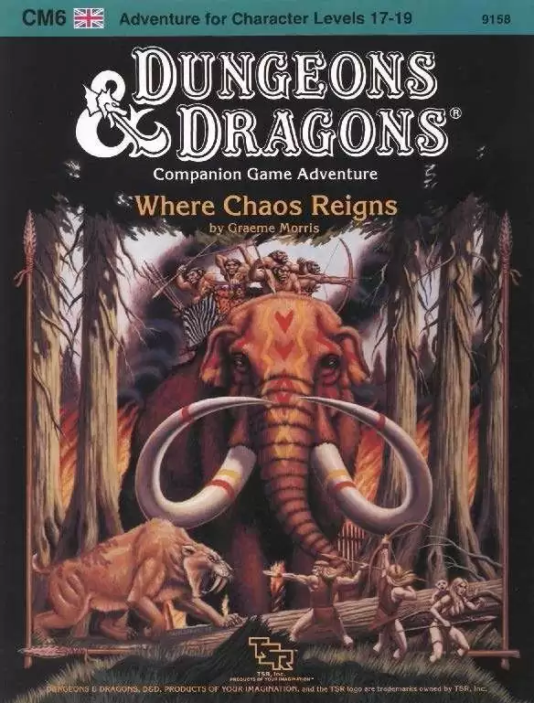 DUNGEONS & DRAGONS 3 offers MODULES CM1,CM2,CM3