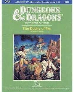 D＆D DA4 The Duchy of Ten (Basic) - Wizards of the Coast | Adventure